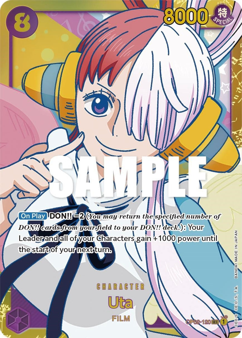 Image for Uta (OP02-120) (Paramount War) - One Piece Card Game
