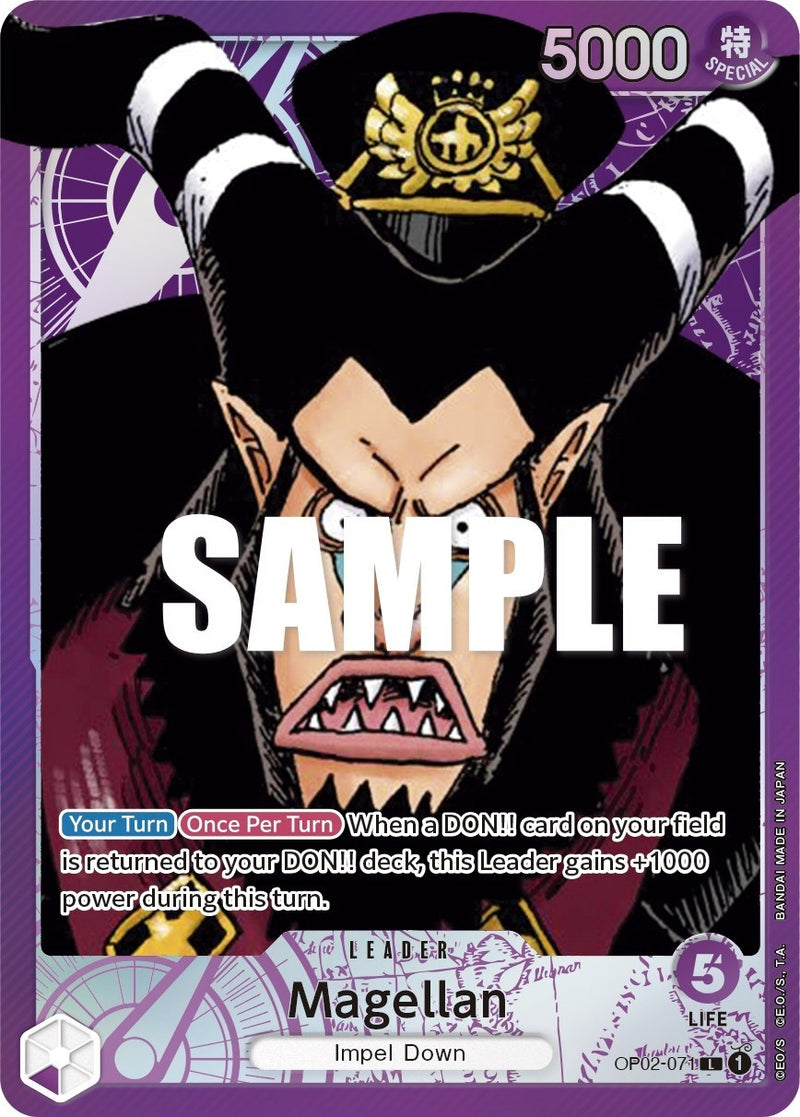Image for Magellan (071) (Alternate Art) (OP02-071) (Paramount War) - One Piece Card Game