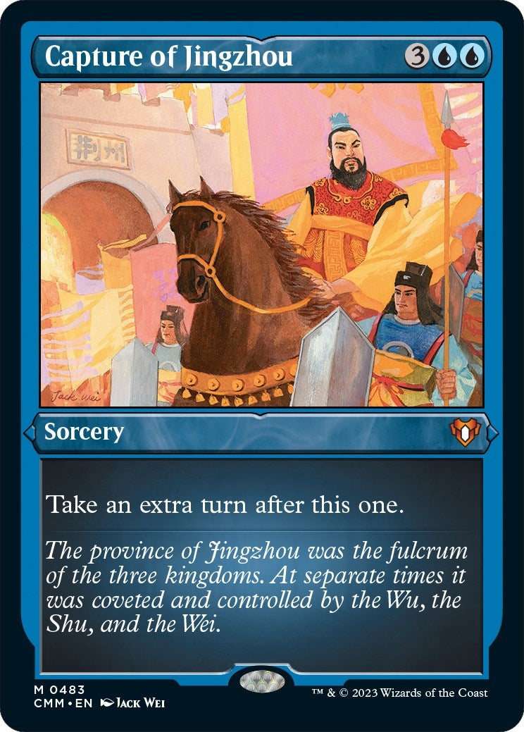 Capture of Jingzhou (Foil Etched) (483) (Commander Masters)