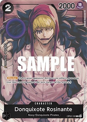 Donquixote Rosinante (Box Topper) (OP02-108) (Paramount War)