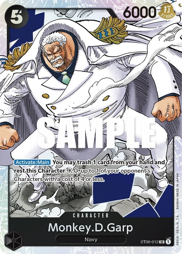 Monkey.D.Garp (ST06-012) (Starter Deck 6: Absolute Justice)