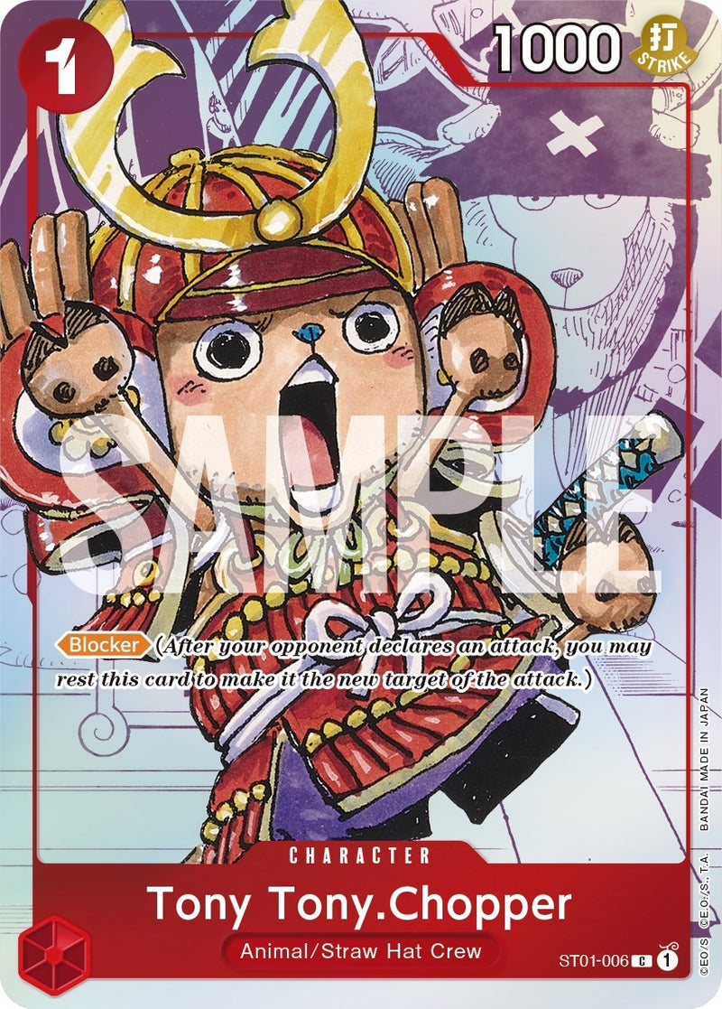 Image for Tony Tony.Chopper - ST01-006 (Alternate Art) (ST01-006) (One Piece Promotion Cards) - One Piece Card Game