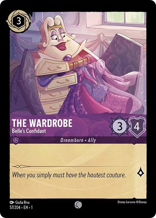 The Wardrobe - Belle's Confidant (57/204) (The First Chapter)