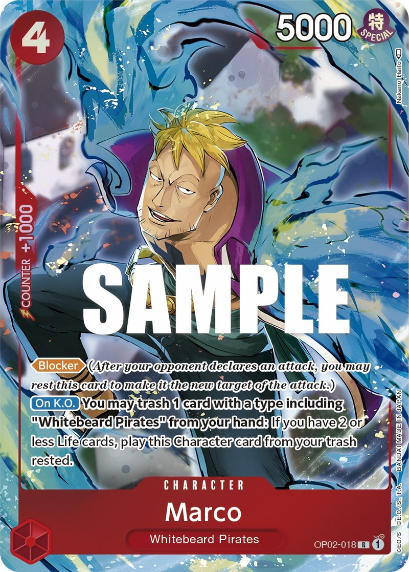 Marco (Alternate Art) (OP02-018) (Paramount War)