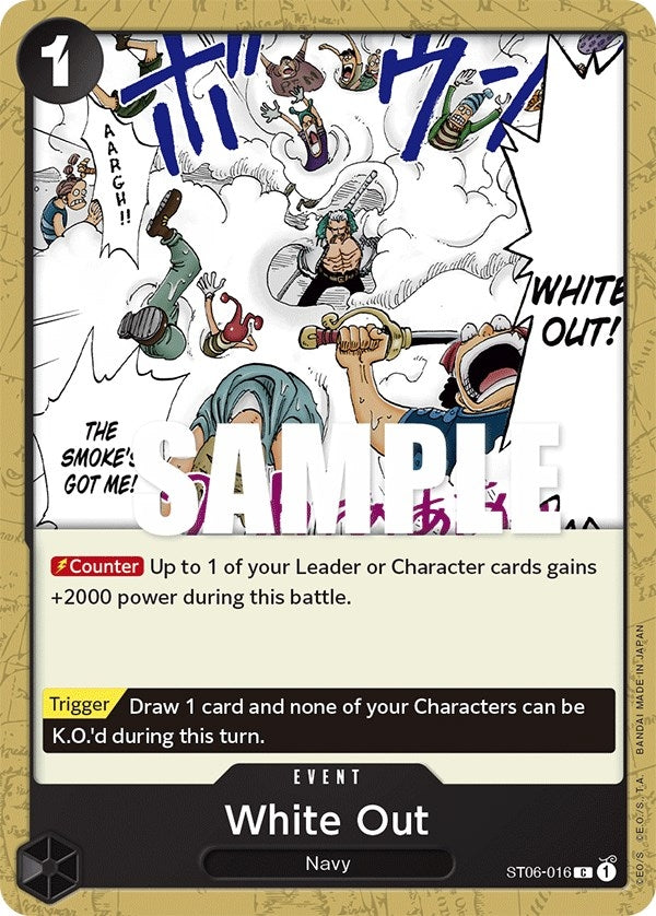 White Out (ST06-016) (Starter Deck 6: Absolute Justice)