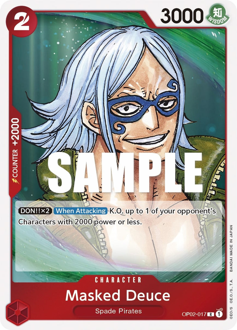 Masked Deuce (OP02-017) (Paramount War)