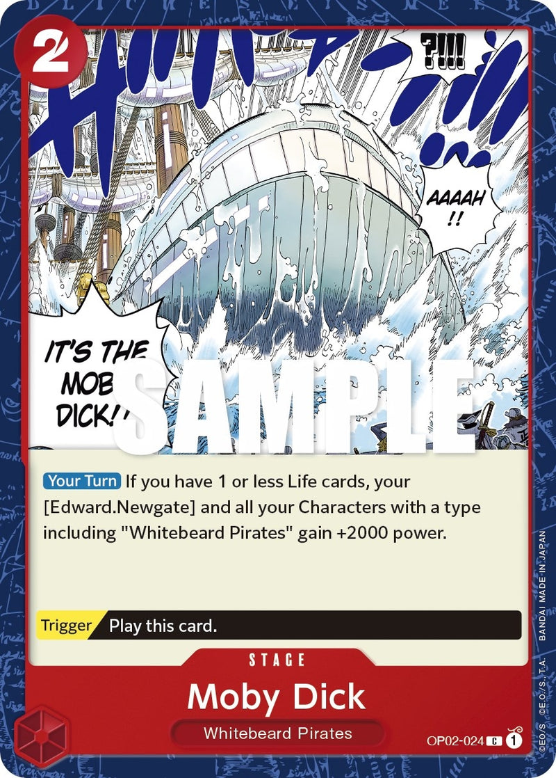 Image for Moby Dick (OP02-024) (Paramount War) - One Piece Card Game