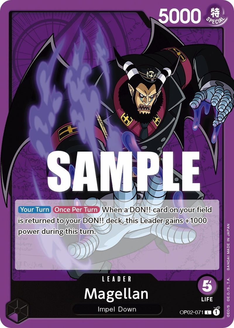 Image for Magellan (071) (OP02-071) (Paramount War) - One Piece Card Game