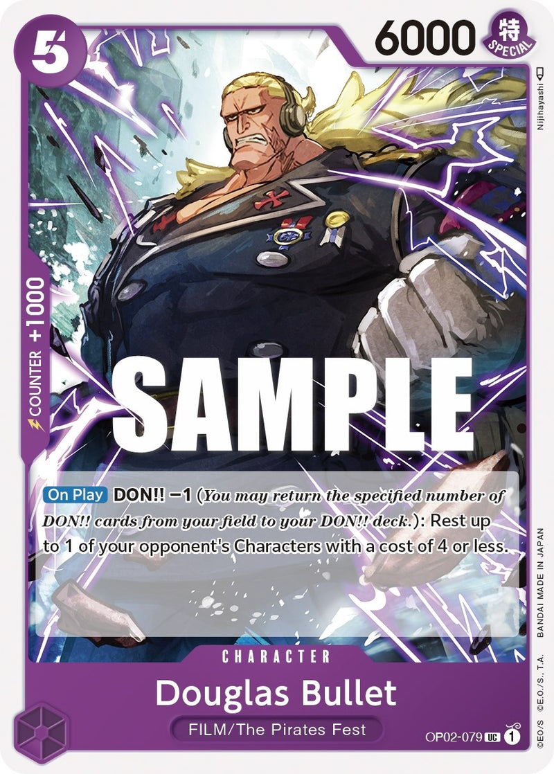 Image for Douglas Bullet (OP02-079) (Paramount War) - One Piece Card Game