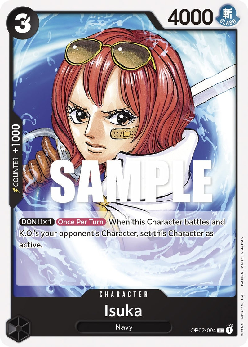 Image for Isuka (OP02-094) (Paramount War) - One Piece Card Game