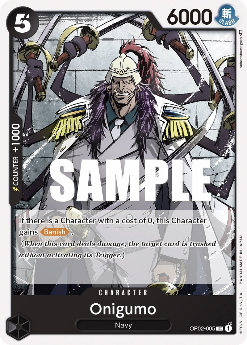 Onigumo (OP02-095) (Paramount War)