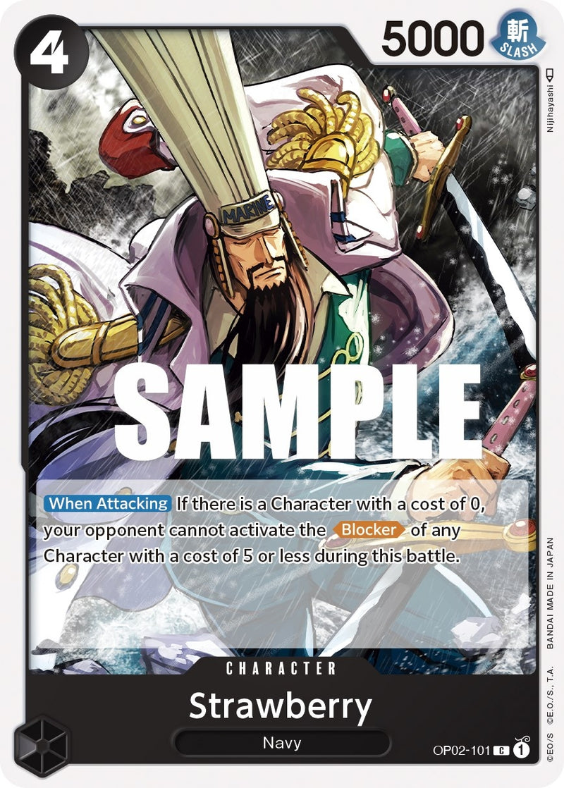Image for Strawberry (OP02-101) (Paramount War) - One Piece Card Game