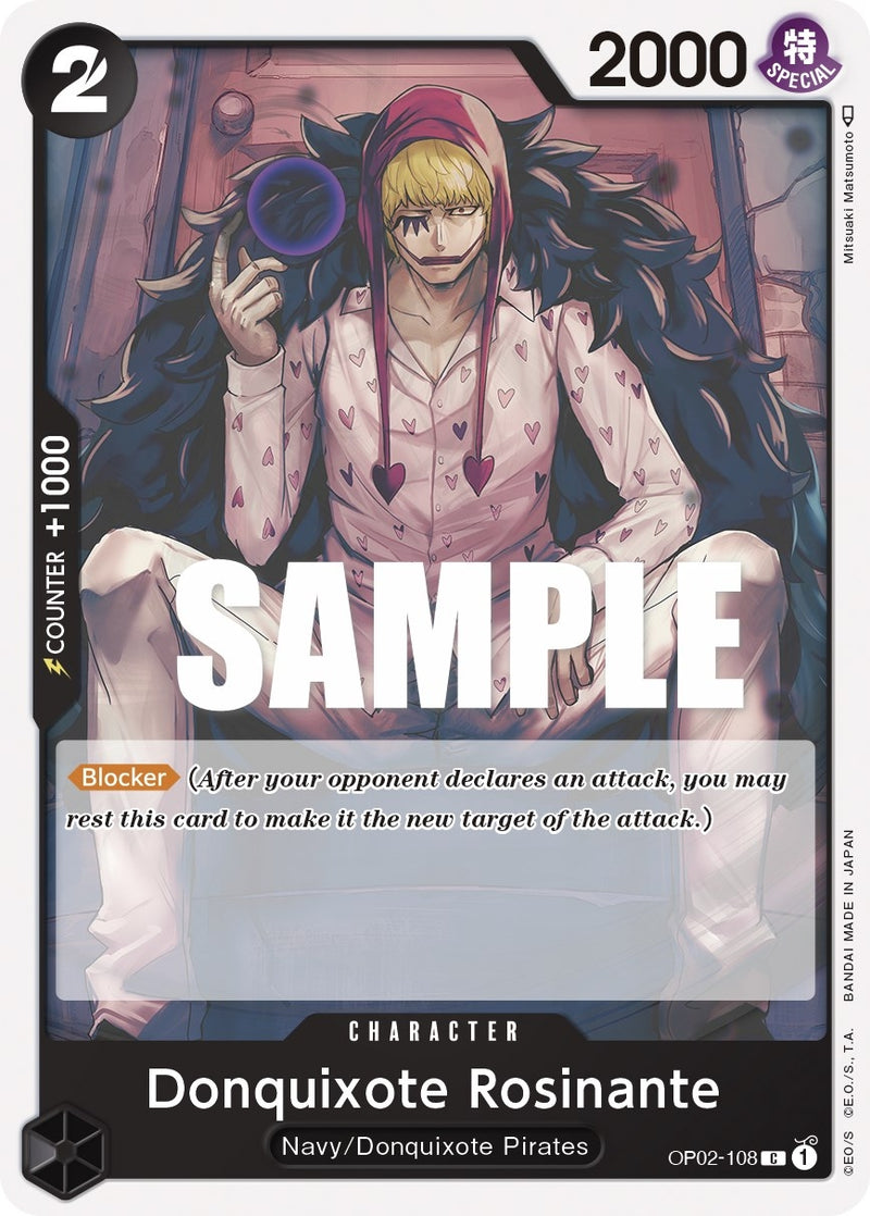 Image for Donquixote Rosinante (OP02-108) (Paramount War) - One Piece Card Game