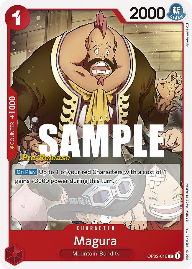 Image for Magura (OP02-016) (Paramount War Pre-Release Cards) - One Piece Card Game