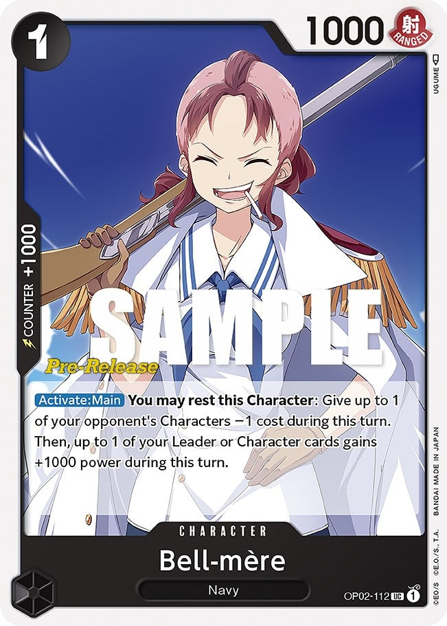 Bell-mere (OP02-112) (Paramount War Pre-Release Cards)