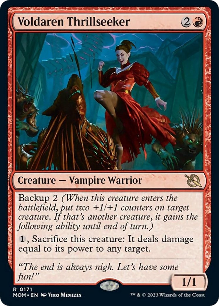 Image for Voldaren Thrillseeker (171) - Magic: The Gathering