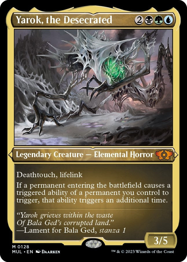 Yarok, the Desecrated (Foil Etched) (128)