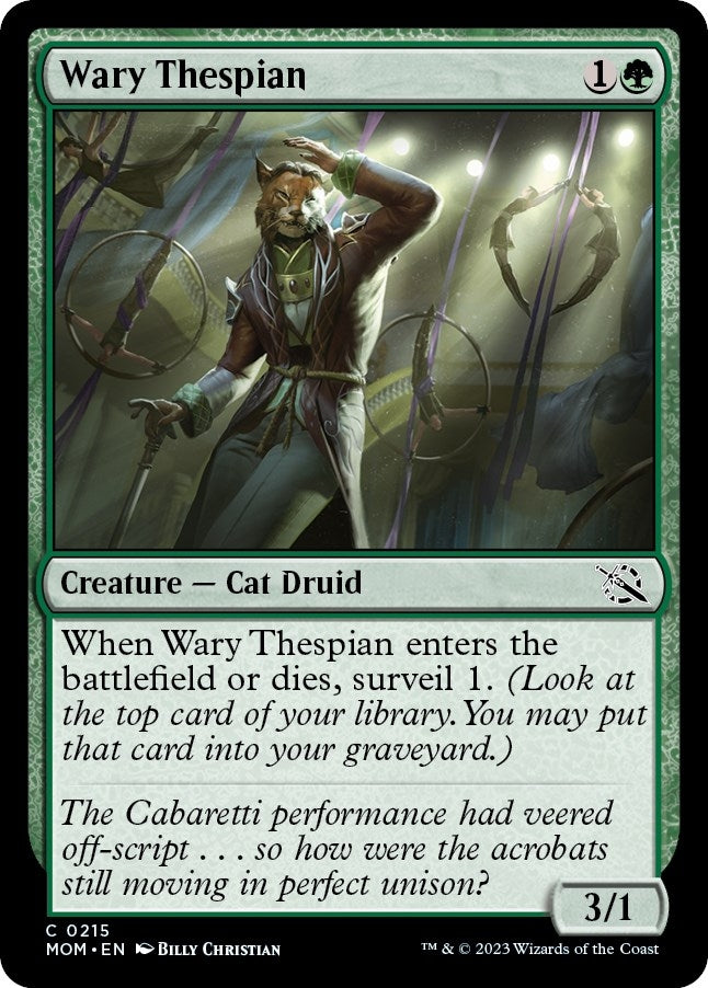 Image for Wary Thespian (215) - Magic: The Gathering