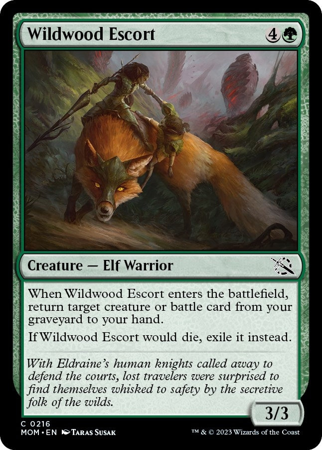 Image for Wildwood Escort (216) - Magic: The Gathering