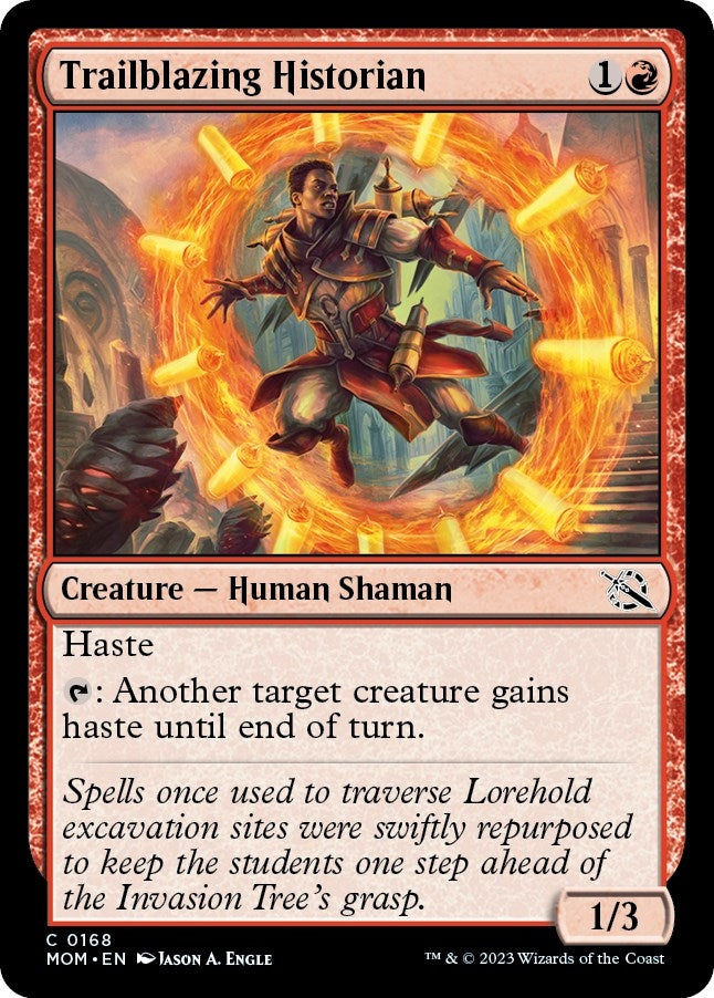 Image for Trailblazing Historian (168) - Magic: The Gathering
