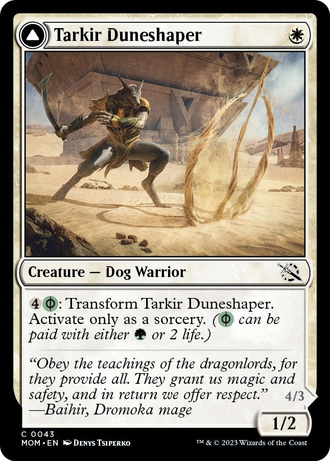 Tarkir Duneshaper (43) (March of the Machine) (MOM)