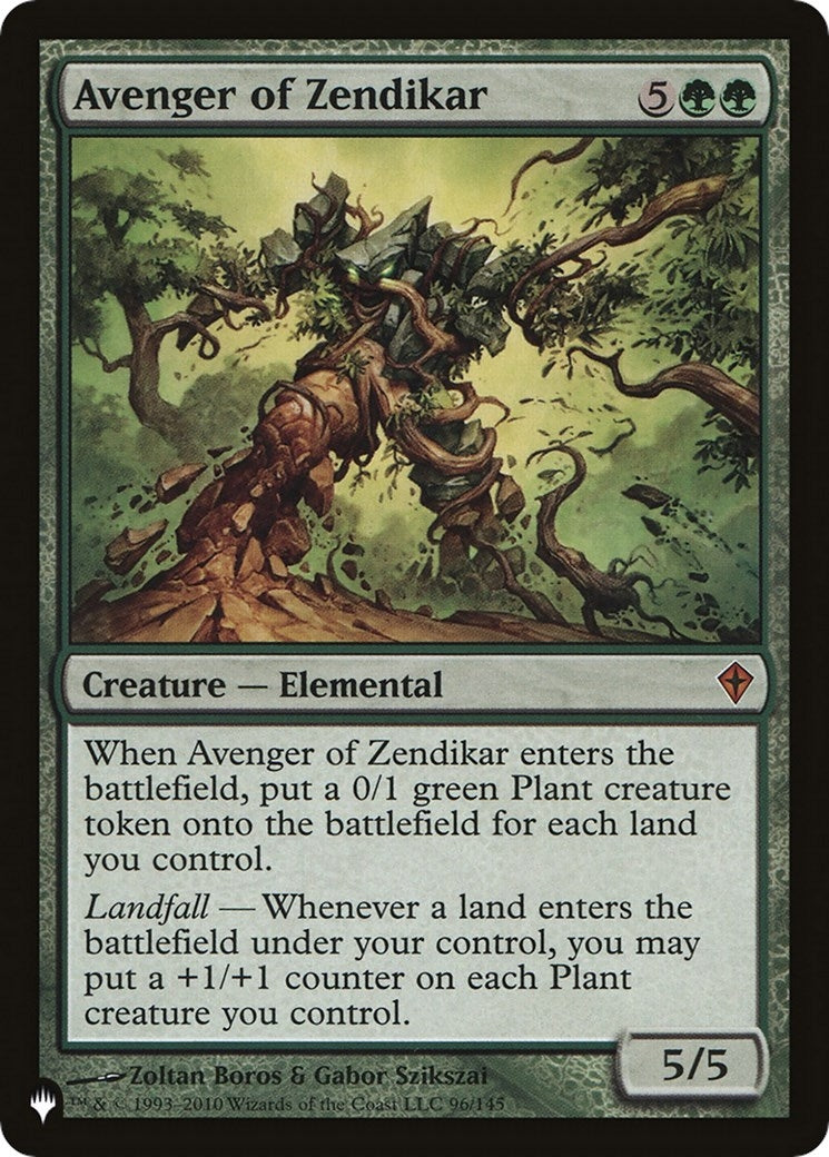 Avenger of Zendikar (96/145) (The List Reprints)