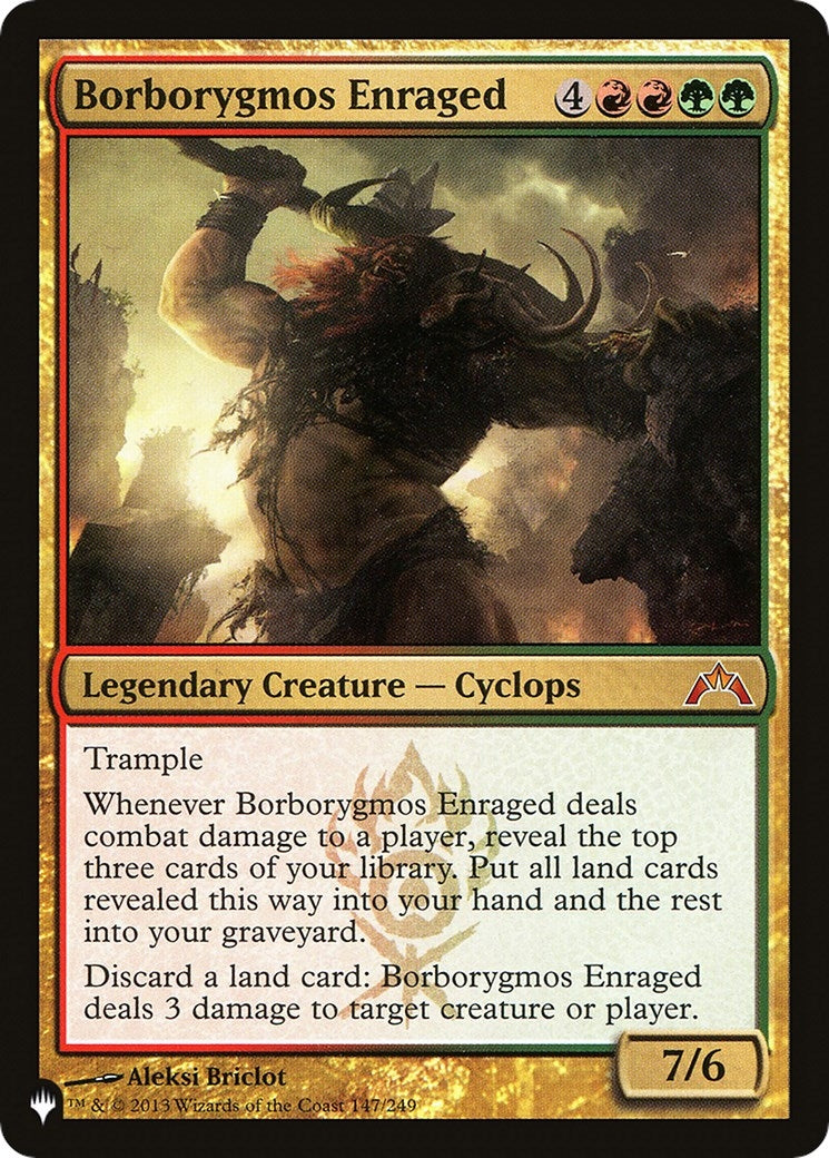 Borborygmos Enraged (147/249) (The List Reprints)