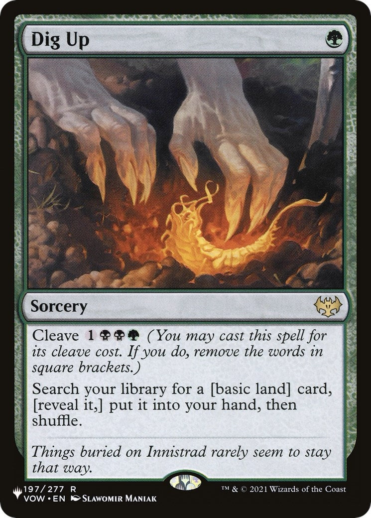 Dig Up (197/277) (The List Reprints)