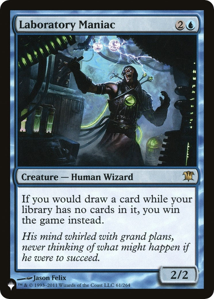 Laboratory Maniac (ISD) (61/264) (The List Reprints)