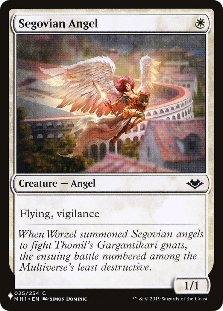 Segovian Angel (25) (The List Reprints)