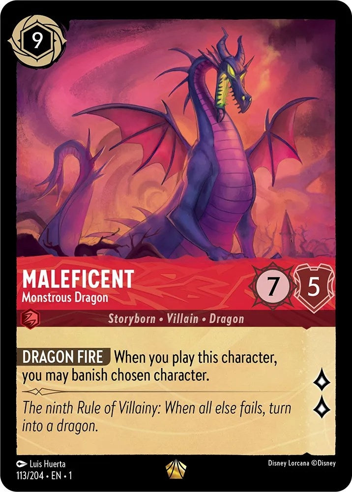 Maleficent - Monstrous Dragon (113/204) (The First Chapter)