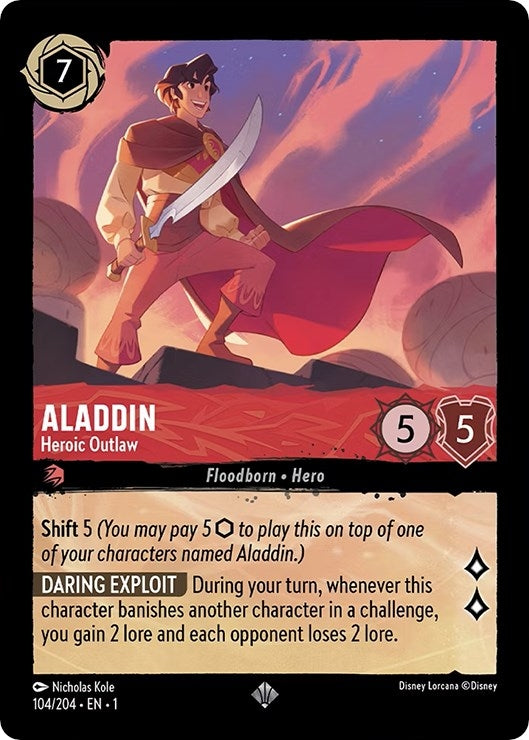 Aladdin - Heroic Outlaw (104/204) (The First Chapter)