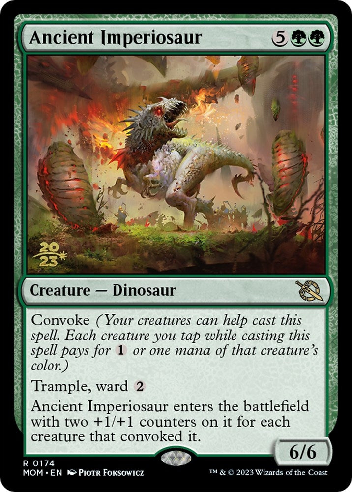 Ancient Imperiosaur (174) (Prerelease Cards)