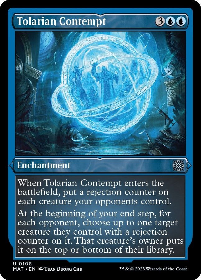 Image for Tolarian Contempt (Foil Etched) (108) - Magic: The Gathering