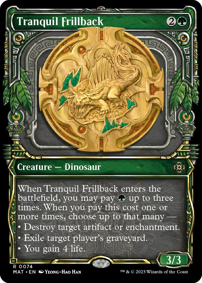 Image for Tranquil Frillback (Showcase) (74) - Magic: The Gathering