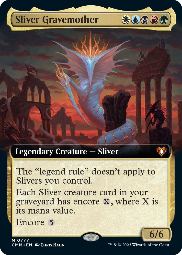 Sliver Gravemother (Extended Art) (777) (Commander Masters)