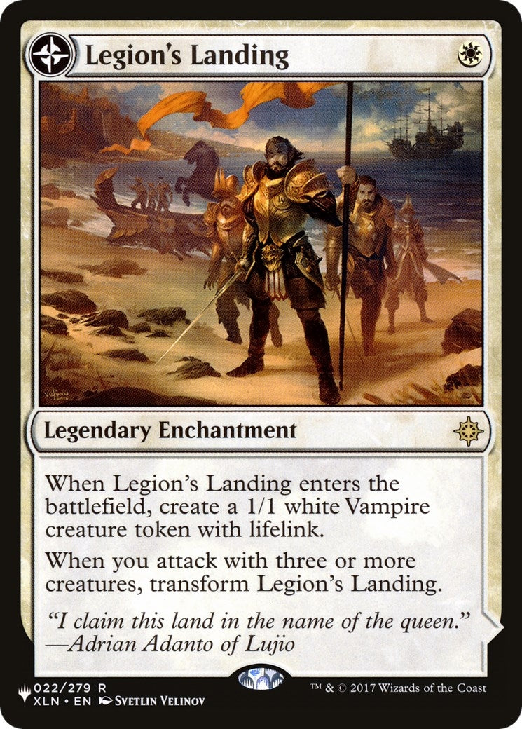 Legion's Landing (22) (The List Reprints)