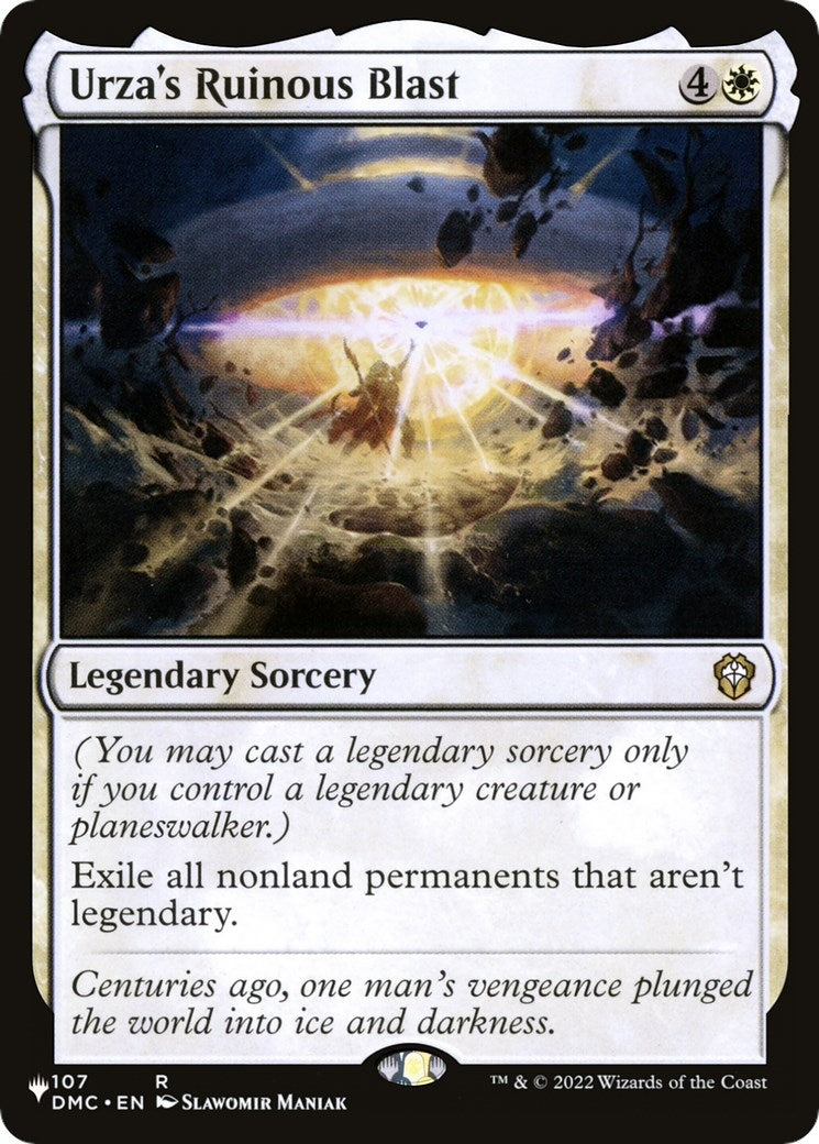 Image for Urza's Ruinous Blast (107) - Magic: The Gathering