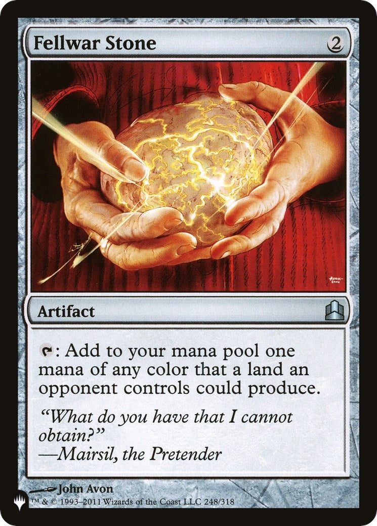 Fellwar Stone (CMD) (248) (The List Reprints)