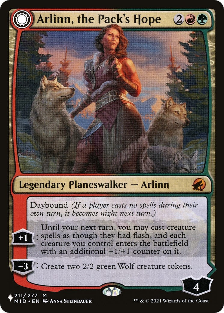Arlinn, the Pack's Hope (211) (The List Reprints)