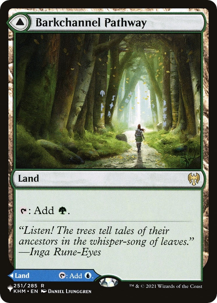 Barkchannel Pathway (251) (The List Reprints)