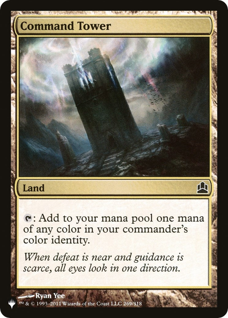 Command Tower (CMD) (269) (The List Reprints)