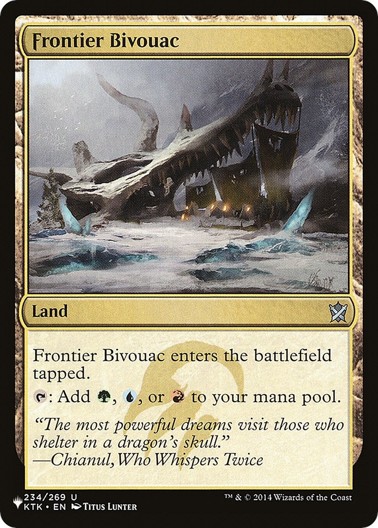 Frontier Bivouac (KTK) (234) (The List Reprints)
