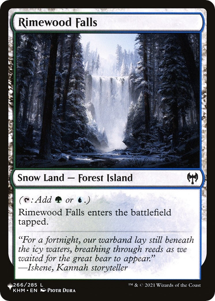 Rimewood Falls (266) (The List Reprints)