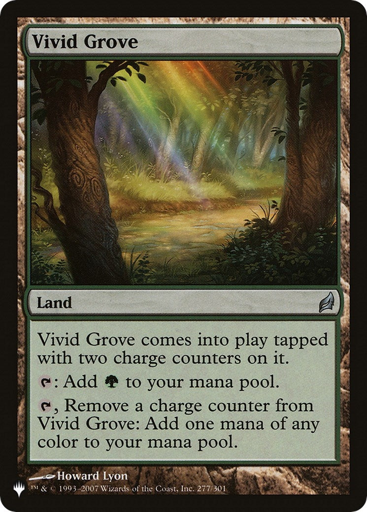 Vivid Grove (277) (The List Reprints)