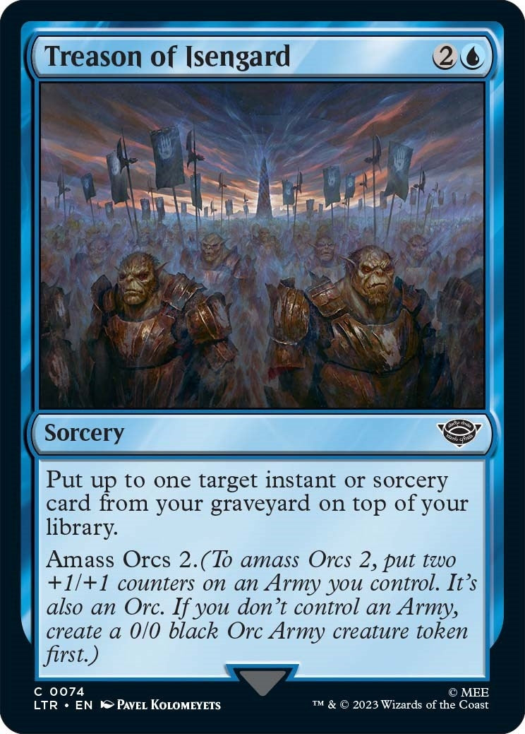 Image for Treason of Isengard (74) - Magic: The Gathering