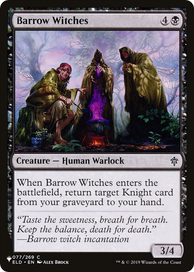 Barrow Witches (077/269) (The List Reprints)