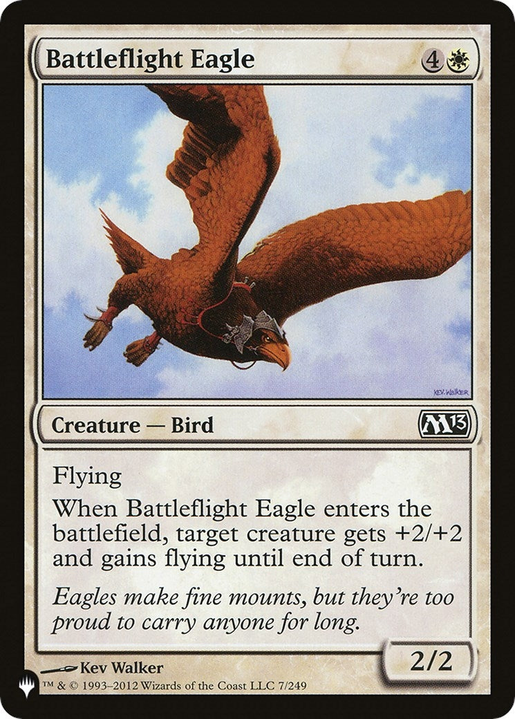 Battleflight Eagle (7/249) (The List Reprints)