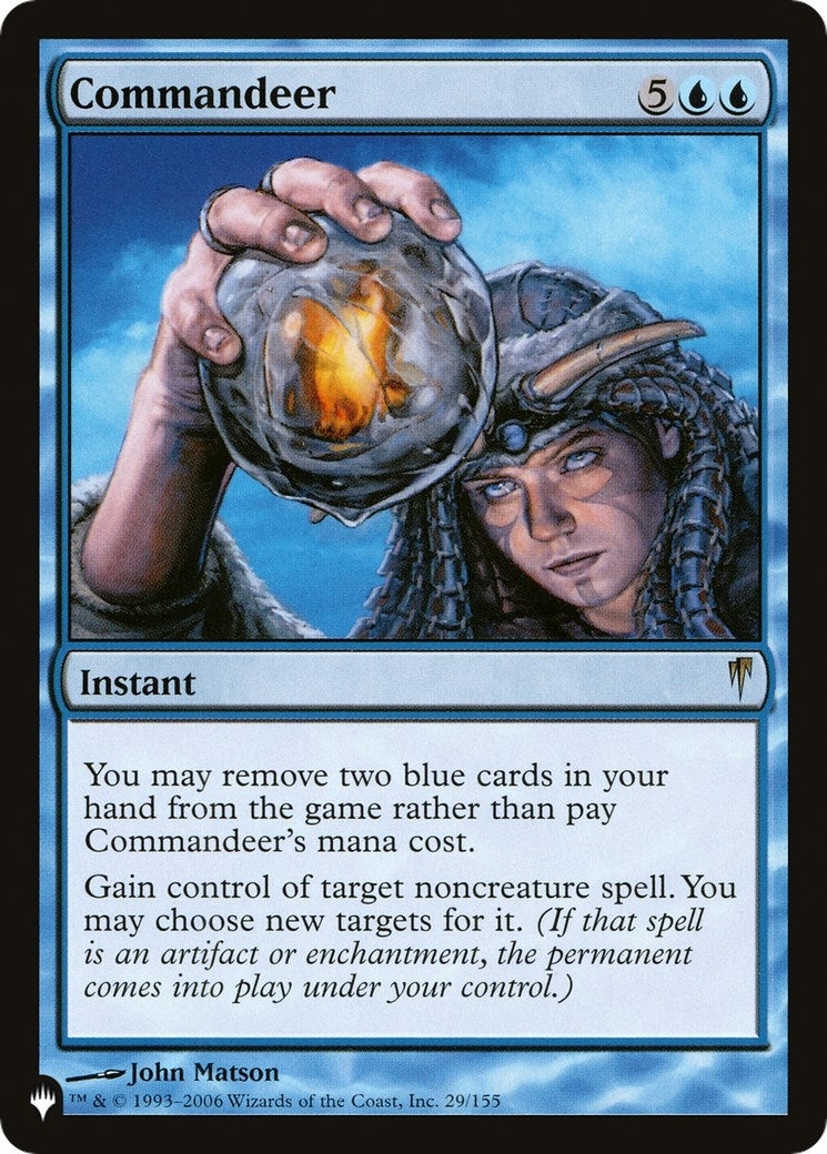 Commandeer (29/155) (The List Reprints)