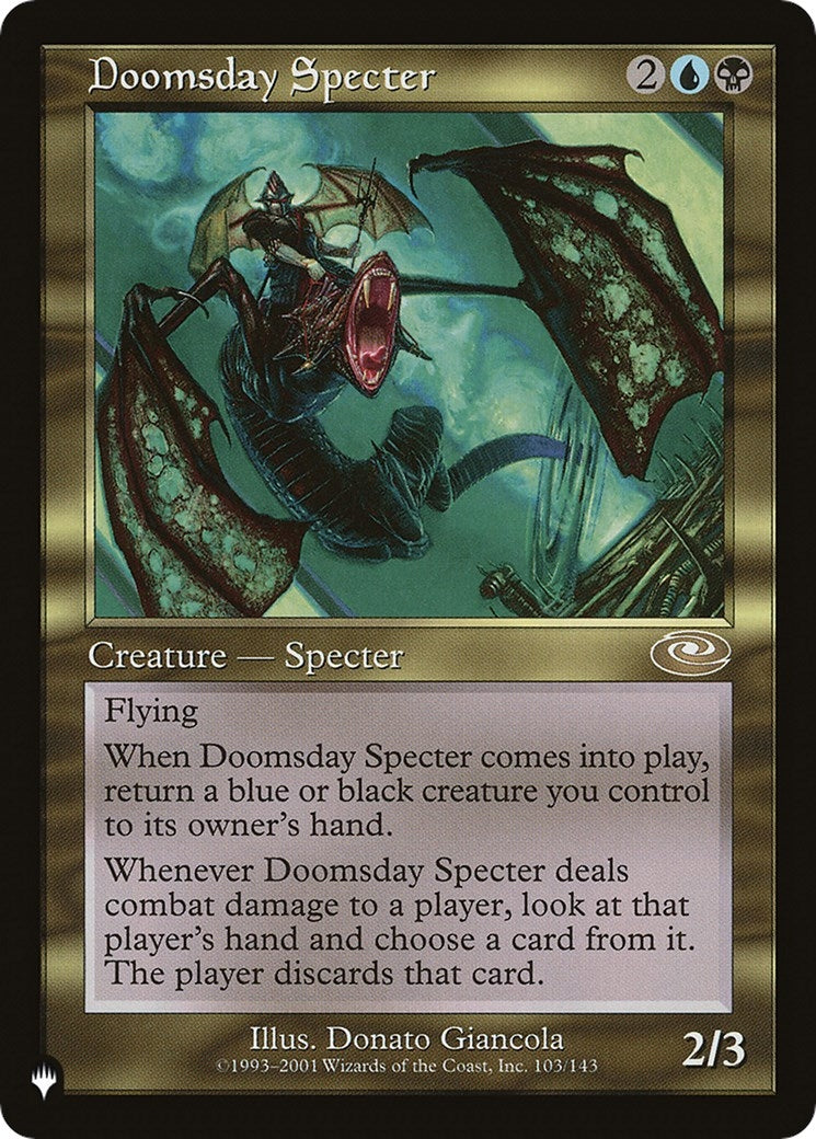 Doomsday Specter (103/143) (The List Reprints)